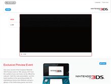Tablet Screenshot of live.nintendo3ds.nintendo-europe.com